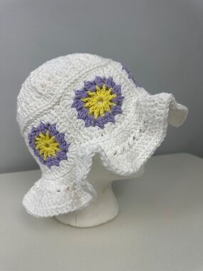 Granny Square Bucket Hat